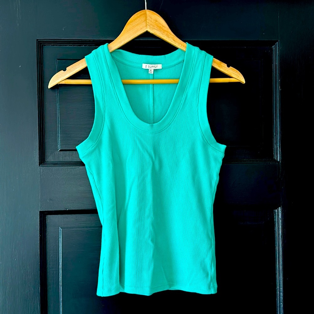 Z Supply teal tank